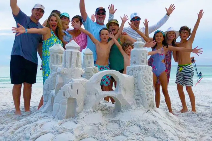 Family Sand Castle Lesson 30A