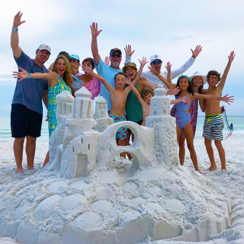 Family Sand Castle Lesson 30A